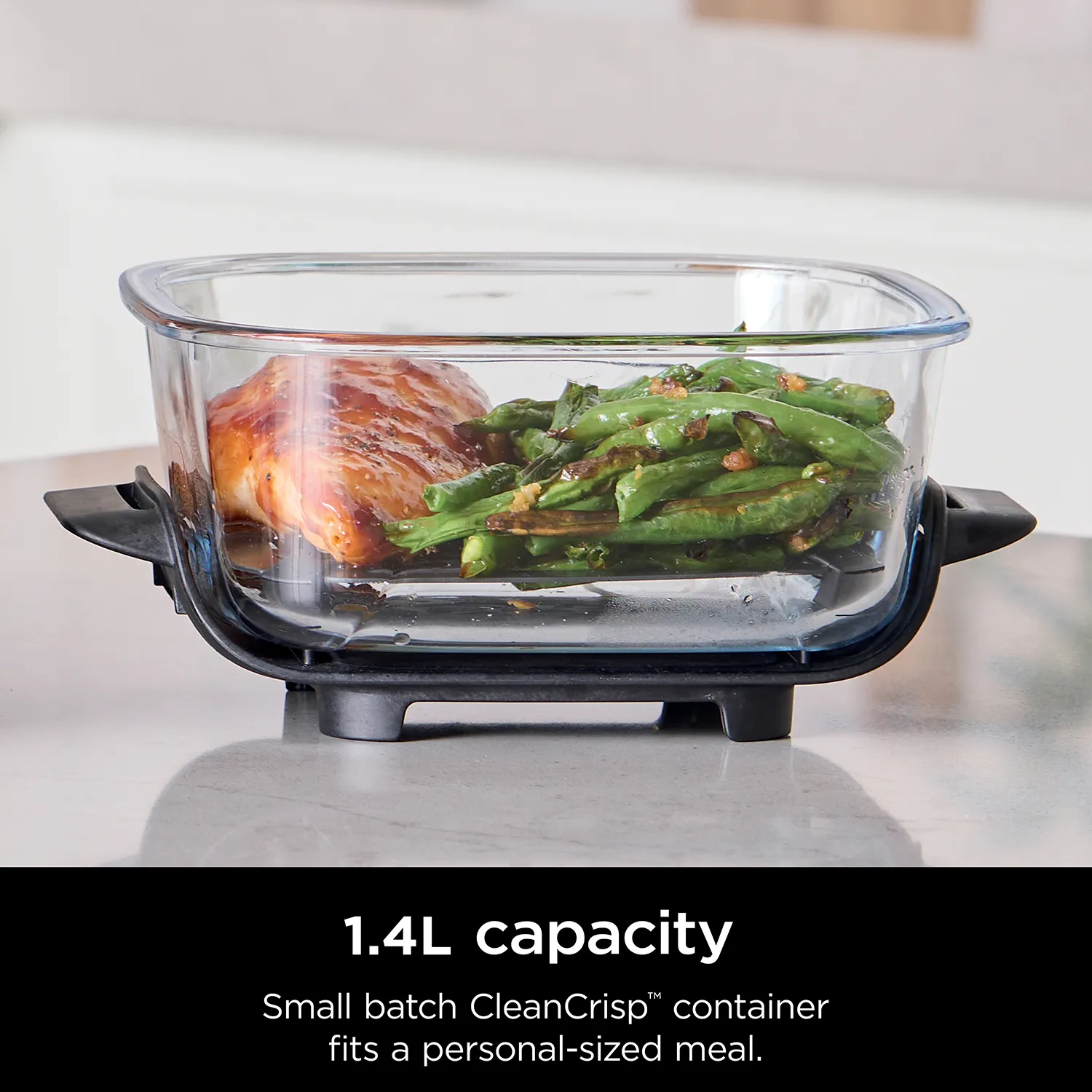 Ninja Crispi 1.4L CleanCrisp Glass Container Pack - Image 3